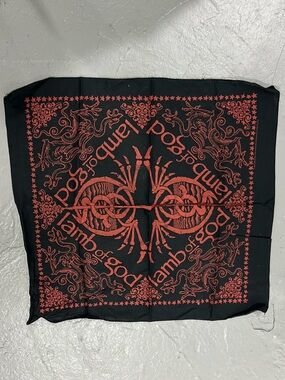 Black & Red Bandana Scarf - Men's Accessory